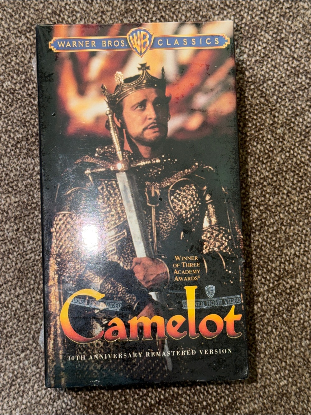 CAMELOT 30th Anniversary Remastered Version Warner Bros. Classic Rated G